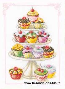 Pyramide de Cupcakes